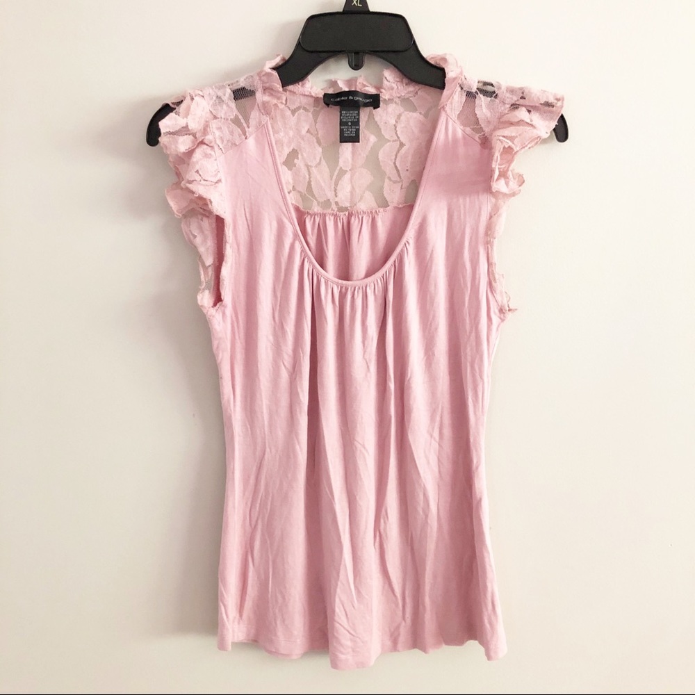 Cable & Gauge Lace Top